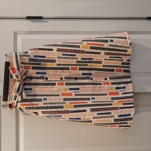 Hutch Midi A Line Colorful Skirt Size 0